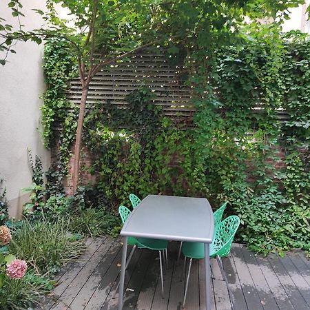 Central Vienna Apartment With Unique 40M2 City Garden & Self Check In Luaran gambar