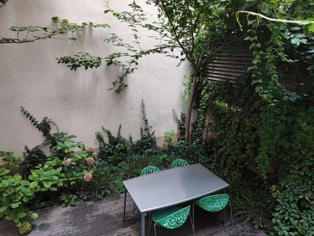Central Vienna Apartment With Unique 40M2 City Garden & Self Check In Luaran gambar