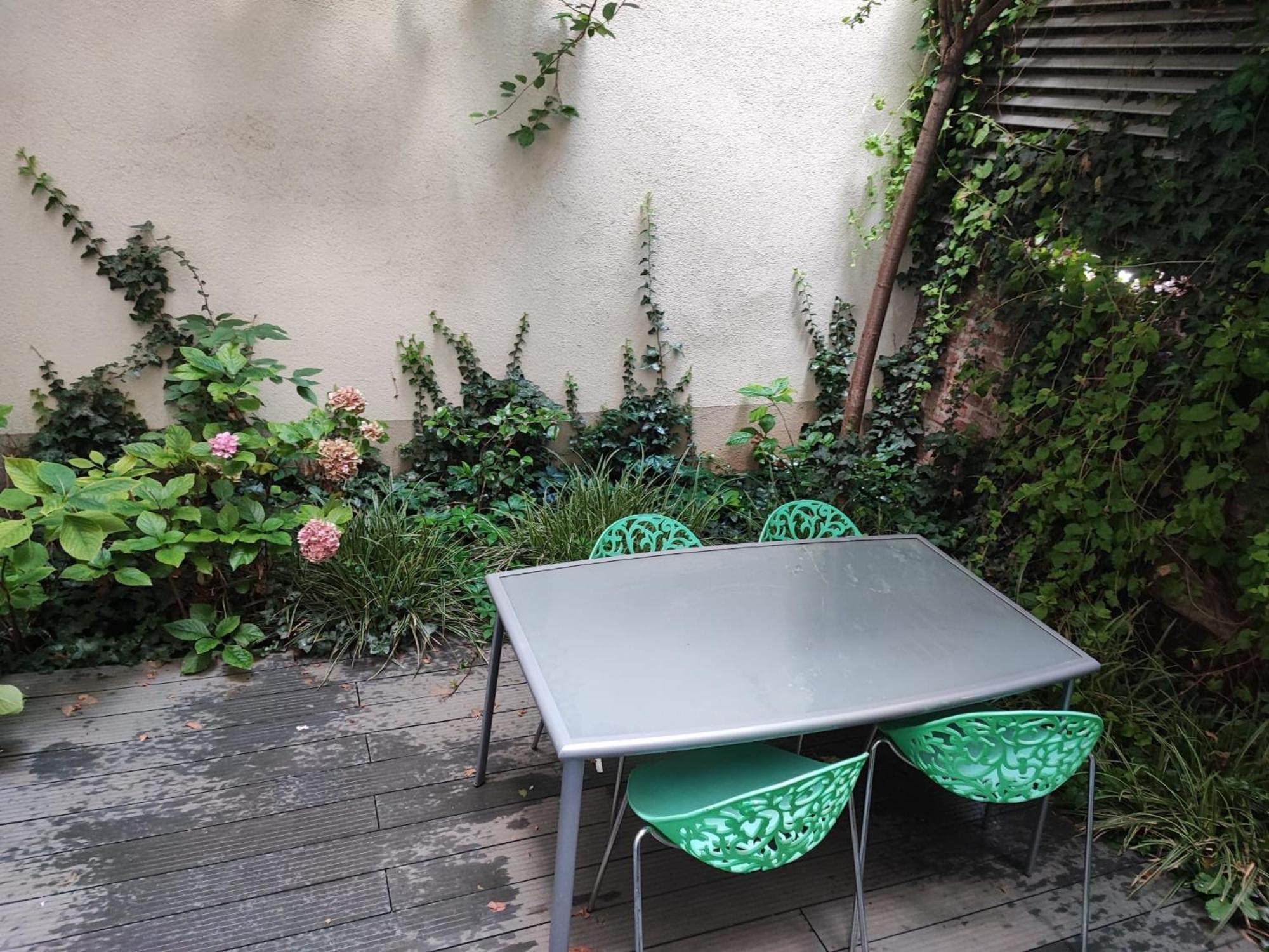 Central Vienna Apartment With Unique 40M2 City Garden & Self Check In Luaran gambar