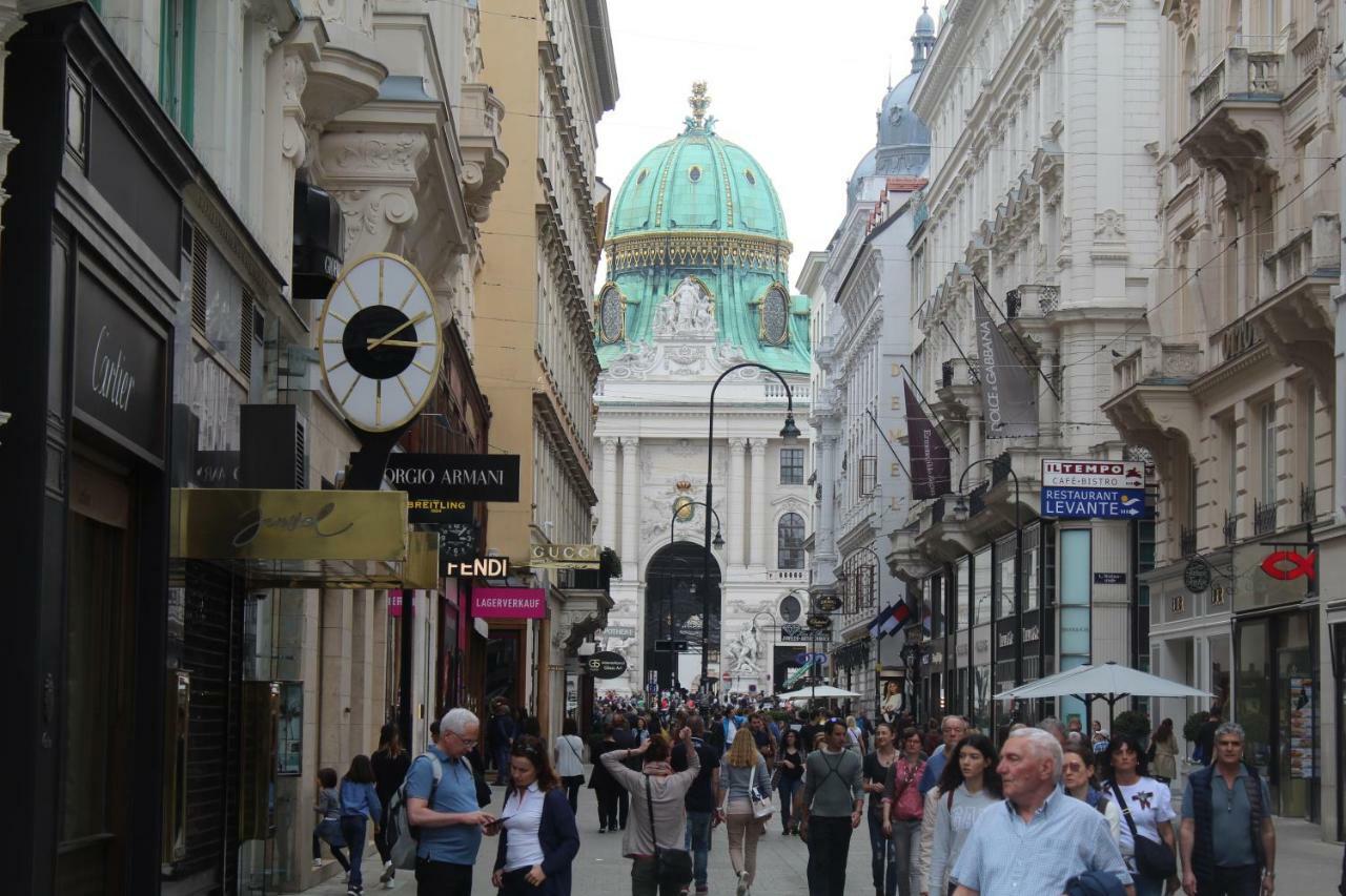 Central Vienna Apartment With Unique 40M2 City Garden & Self Check In Luaran gambar